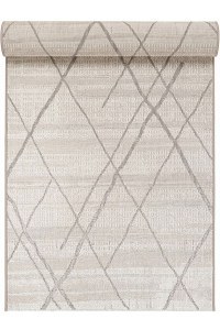 Hallway Carpet Milo Cream-Light Grey 7648C 67X... NewPlan