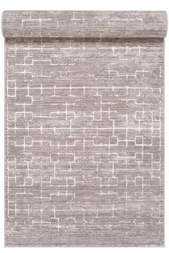 Διάδρομος Woolly 36882C Greige-White NewPlan