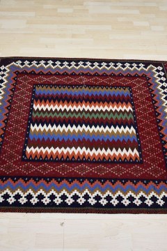 Carpet Pakistan Kelim Sainani 12779 Multi 125X116