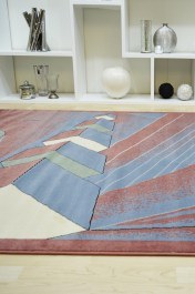 Χαλί Monaco 3017 Pink-Ciel PINK-CIEL