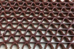 Διάδρομος Zig-Zag 8mm Καφέ 1,2m