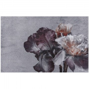 Πατάκι Εισόδου Soft & Deco 910 Wild Flower 67X100cm Grey -Red Sdim