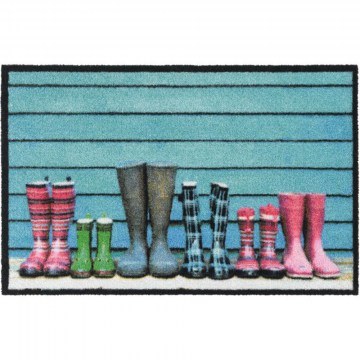 Πατάκι Εισόδου Inspiration 910 Boots 50X75cm Blue-Multi Sdim