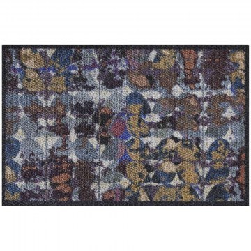 Entrance Mat Parade 980 Art Flowers 50X75cm Black-Multi Sdim