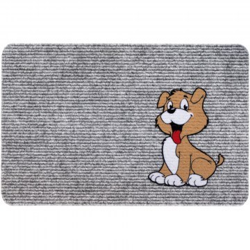 Πατάκι Εισόδου Flocky 089 Dog 40X60cm Grey Sdim
