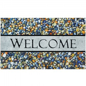 Πατάκι Εισόδου Ecomat 001 Welcome 45X75cm Multi Sdim