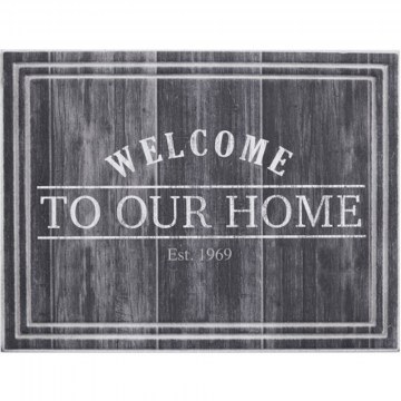 Πατάκι Εισόδου Ecomat Tradition 730 Welcome To Our Home 45X60cm Dark-Brown Sdim