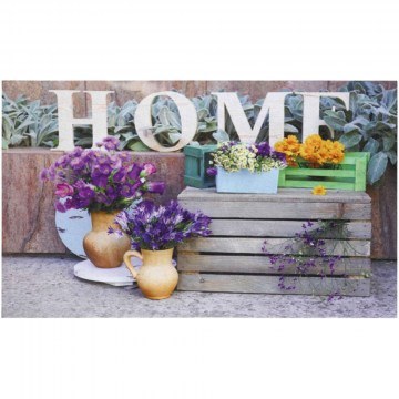 Πατάκι Εισόδου Gallery 001 Home Flower 45X75cm Multi Sdim