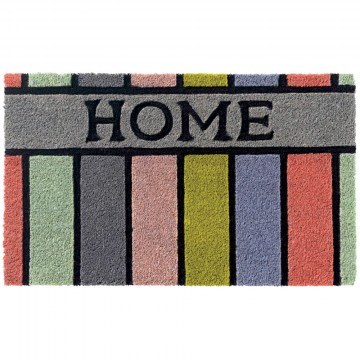 Πατάκι Εισόδου Ruco Style 002 Pastel Home 45X75cm Grey-Multi Sdim