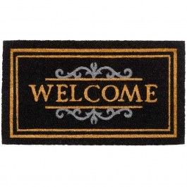 Πατάκι Εισόδου Ruco Classic Welcome 511 40X70cm Black Sdim BLACK