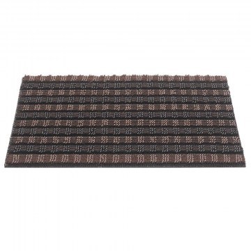 Πατάκι Εισόδου Quadro Scrape 006 40X60cm Brown Sdim
