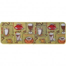 Kitchen mat Collage 6504 50X150cm Green Sdim GREEN