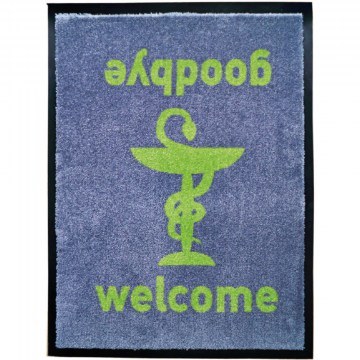 Πατάκι Εισόδου Pharmacy Mats A2 60X80cm Blue Sdim