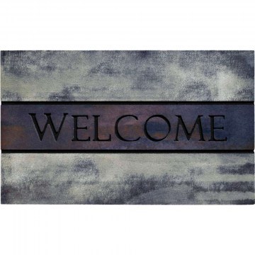 Entrance Mat Residence Welcome Concrete 019 45x75cm Beige-Grey Sdim