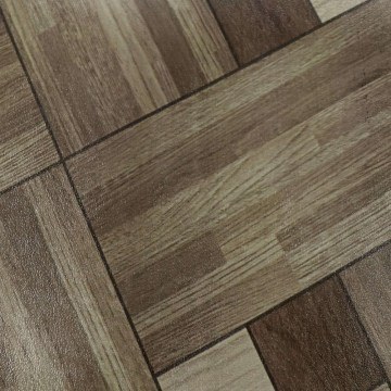 Plastic Floor Piza 557402 Wood Tile Natural