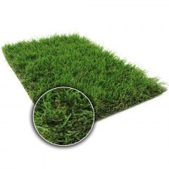 Συνθετικός Χλοοτάπητας Φυλλαράκι Bristol 4m 35mm Green