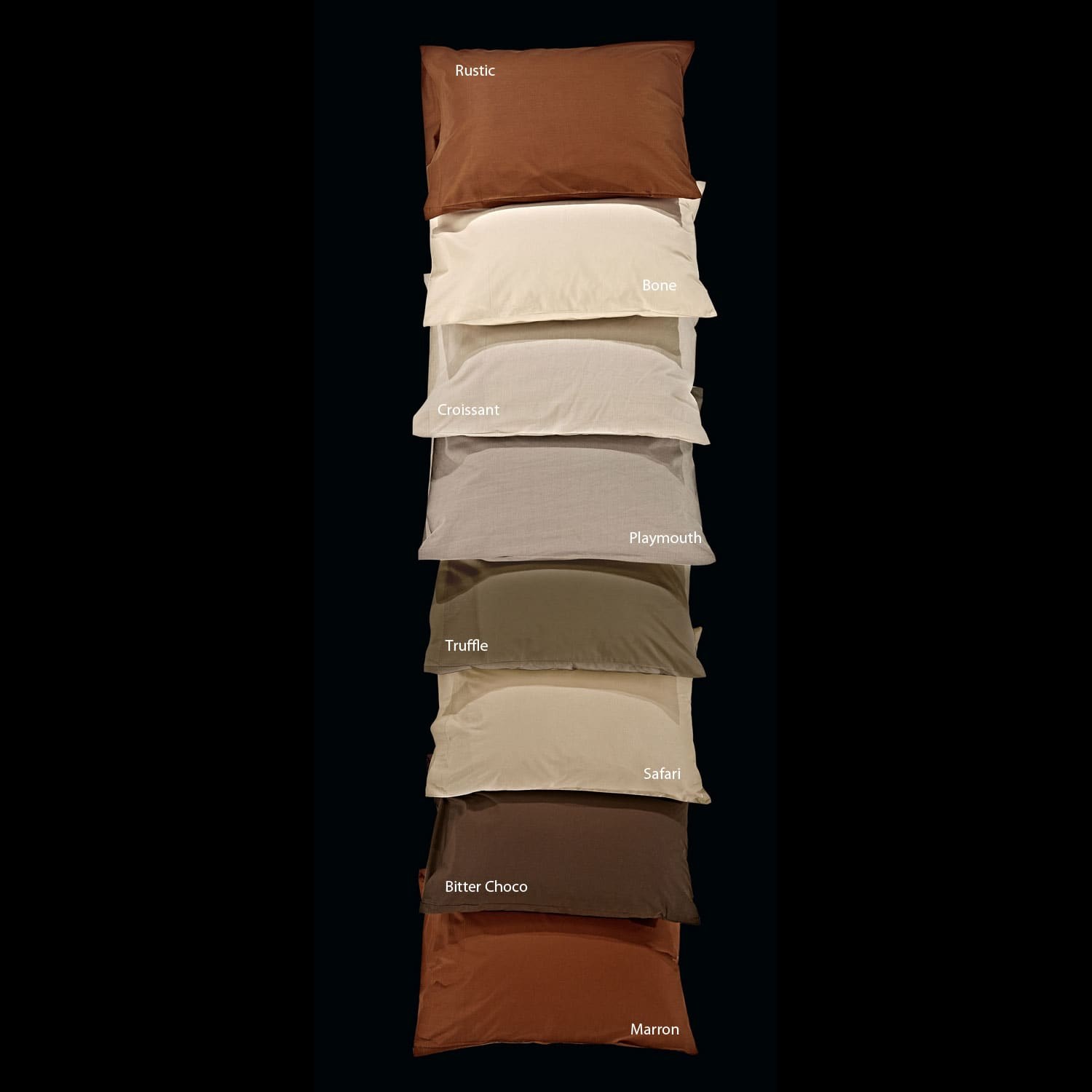 Σεντόνι Unicolor Cigar Brown Nima