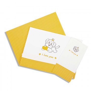 Baby Bed Sheets Set Dog 121 Dim