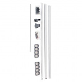 Βραχίoνας Μπάνιου Εύκαμπτος 03321.001 Chrome έως 300 cm Χρώμιο