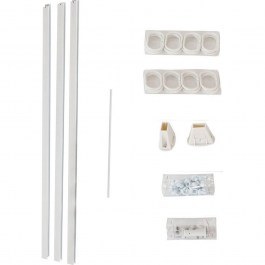 Βραχίoνας Μπάνιου Εύκαμπτος 03320.001 White έως 300 cm WHITE