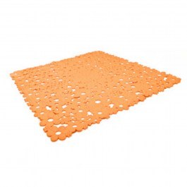 Bath Mat Anti Slip Fiore 00088.004 Orange ORANGE