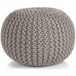 Πουφ Σκαμπό Cotton 05692.007 50x40cm Beige BEIGE