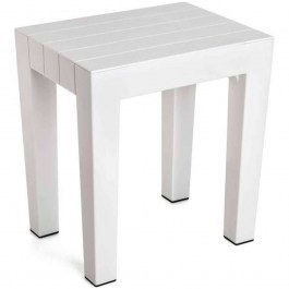 Σκαμπό Πλαστικό Lombok 06504.002 - 4436501 38x29x41cm White WHITE