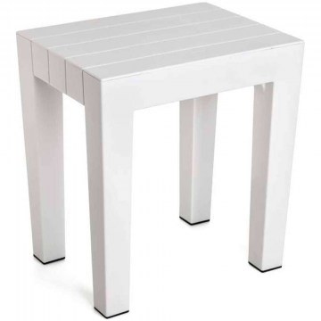 Plastic Stool Lombok 06504.002 - 4436501 38x29x41cm White