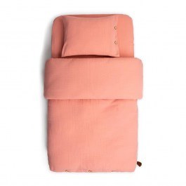 Παπλωματοθήκη Βρεφική 0200 (Σετ 2τμχ) Coral Pink Funna Baby CORAL