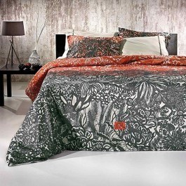 Pillowcases Set Callisto Chilli 2Pcs Guy Laroche RED-BLACK