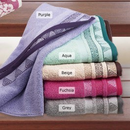 Πετσέτα Θάλεια Μώβ DimCol MAUVE