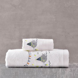 Kid Towels Set 2pcs Bubbles Ciel Rythmos CIEL
