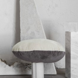 Μαξιλάρι Διακοσμητικό (Με Γέμιση) - Velvety Beige/Grey Nima BEIGE-GREY