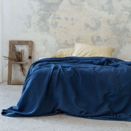 Κουβέρτα Habit - Navy Blue Nima BLUE
