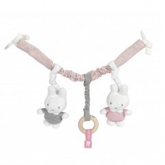 Διακοσμητική Γιρλάντα Βρεφικού Καροτσιού 47-3617 46x20x7 Pink Miffy