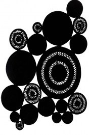 Χαλί Alyssa Patchwork Carpet Couture BLACK