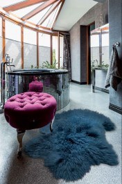 Χαλί Pelle Tibet Petrol Carpet Couture PETROL