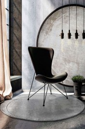 Χαλί Moon Grey Round Carpet Couture GREY