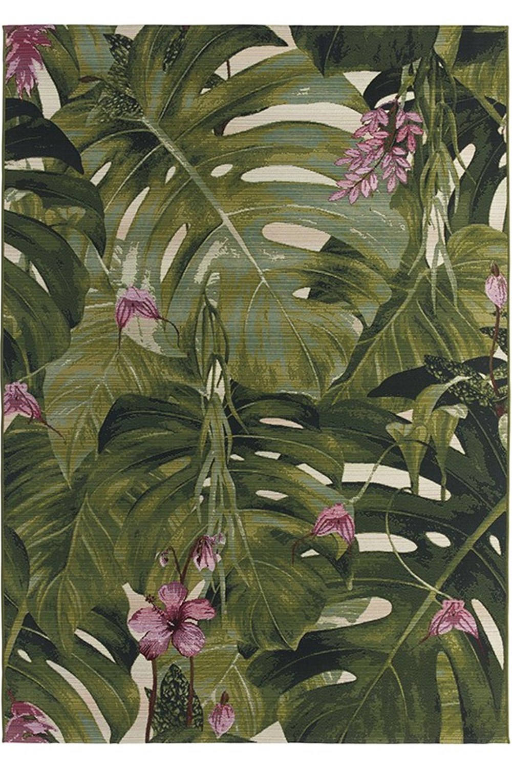 Χαλί Amazzonia 33X Green-Pink Carpet Couture