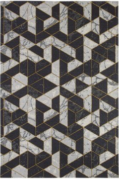 Carpet Deco 229X Black-White Carpet Couture