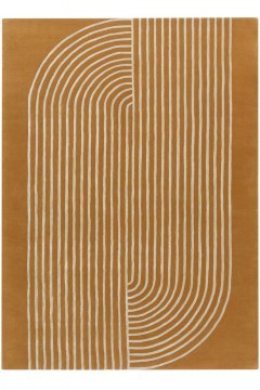 Χαλί Stripes Gold Yellow-Beige Carpet Couture