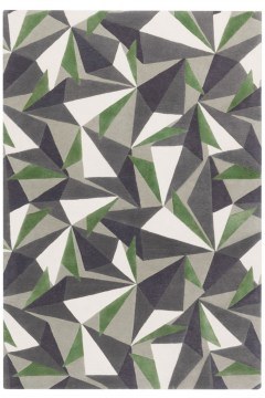 Χαλί Diamond Platinum White-Grey-Green Carpet Couture