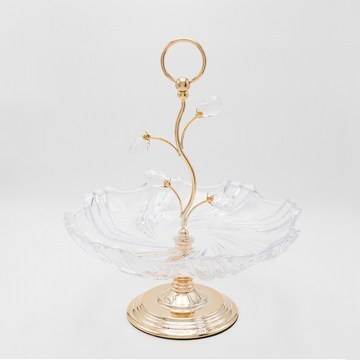 Ορντερβιέρα 819-00260 Φ33x38,5cm Gold Estheti Home