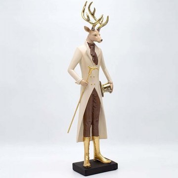 Christmas Decorative Figure Reindeer 600-47127 48cm Multi