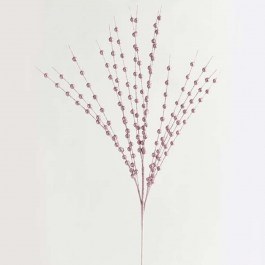 Χριστουγεννιάτικο Κλαδί Με Glitter 600-45994 150cm Pink PINK