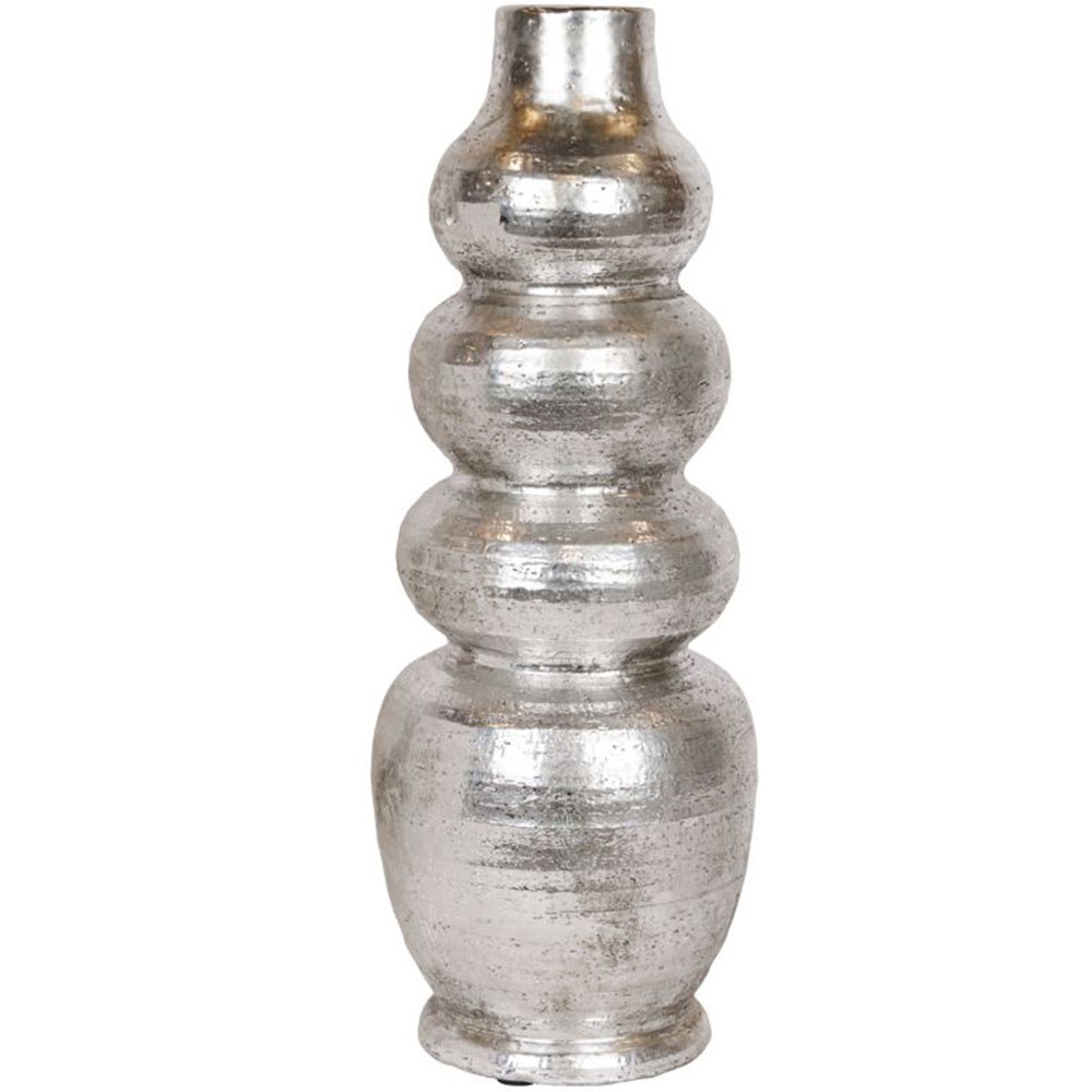 Βάζο Πήλινο 819-00514 18x18x48cm Silver Estheti Home
