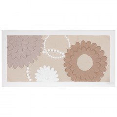 Πίνακας Καμβάς Λουλούδια 812-20044 120x3x60cm Multi Estheti Home