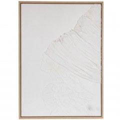 Canvas Painting Handmade Figure 812-10013 60x3,8x80cm White Estheti Home