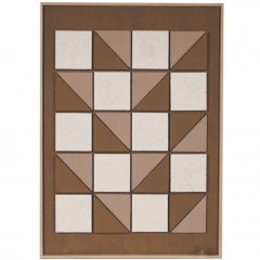 Canvas Painting 3D Squares 812-20019 60x2,9x80cm Beige-Brown Estheti Home