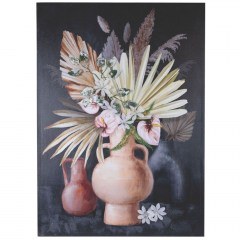 Canvas Painting Vase With Flowers 755-12204 70x3x100cm Multi Estheti Home